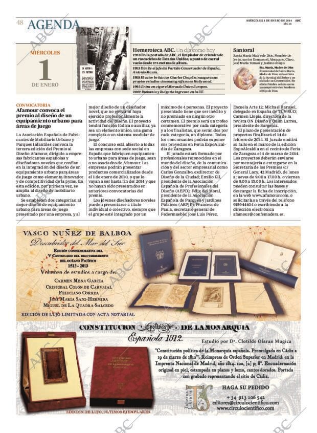 ABC MADRID 01-01-2014 página 48