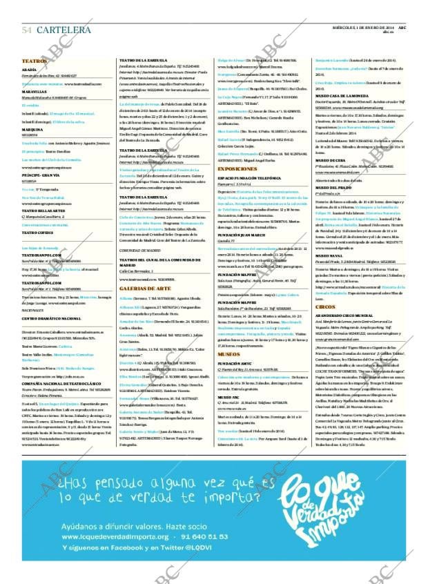 ABC MADRID 01-01-2014 página 54
