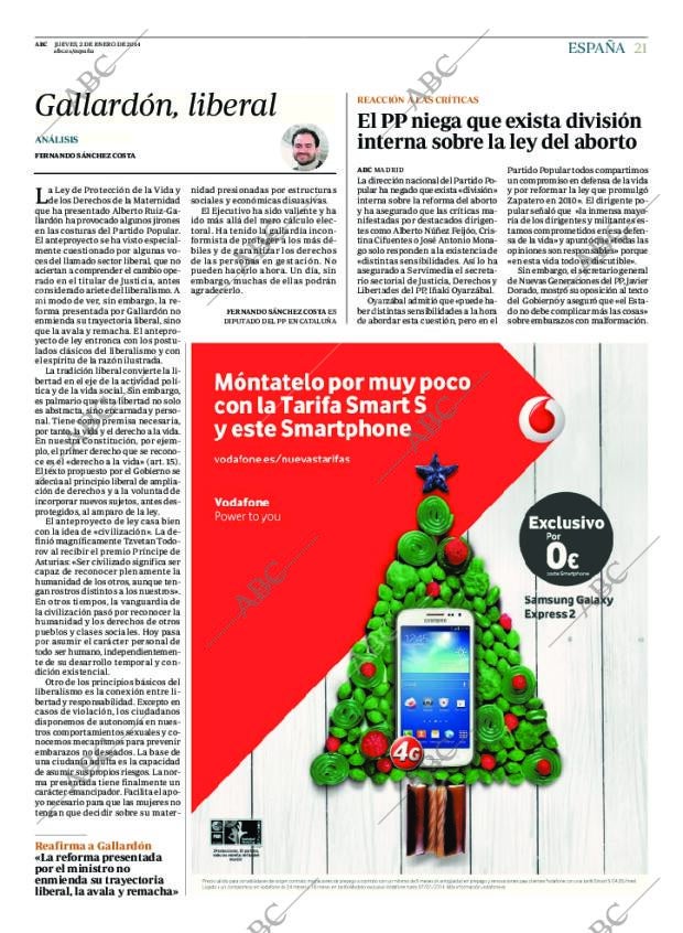 ABC MADRID 02-01-2014 página 21