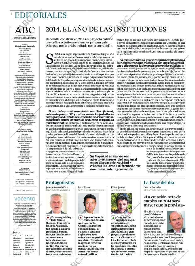 ABC MADRID 02-01-2014 página 4