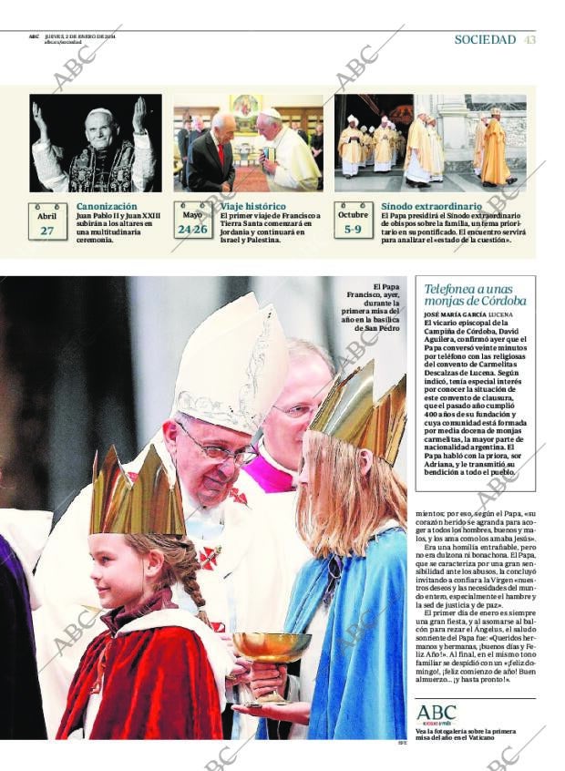 ABC MADRID 02-01-2014 página 43