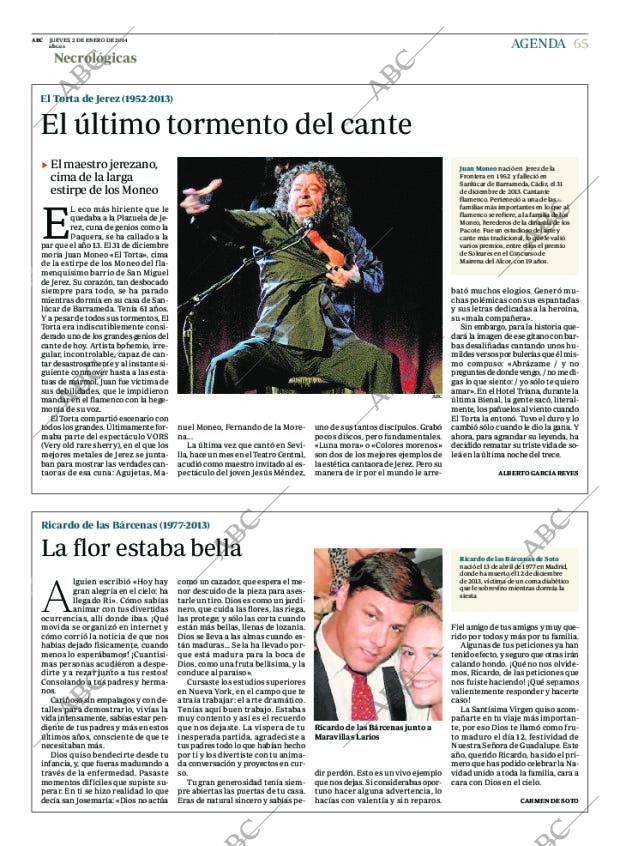 ABC MADRID 02-01-2014 página 65