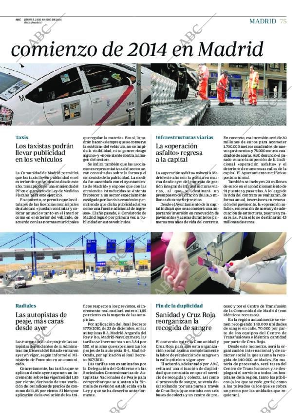 ABC MADRID 02-01-2014 página 75