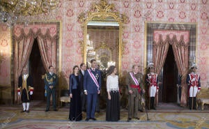 Celebración de la Pascua Militar presida por los Reyes Don Juan Carlos I y Doña...