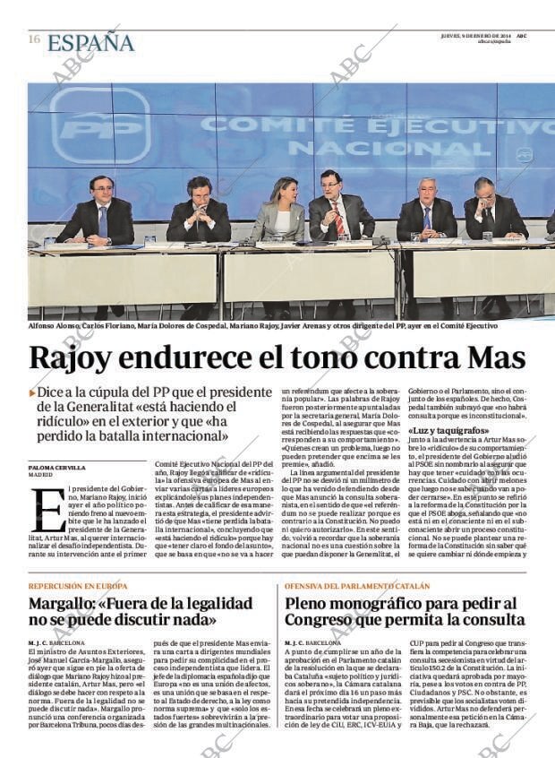 ABC MADRID 09-01-2014 página 16