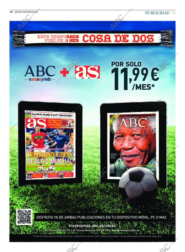 ABC MADRID 09-01-2014 página 71