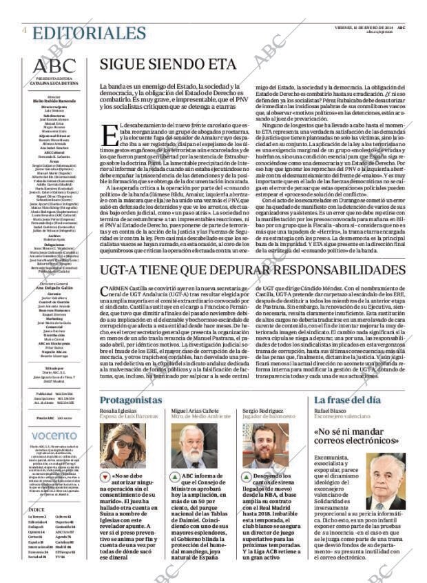 ABC MADRID 10-01-2014 página 4