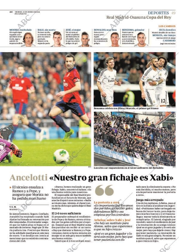 ABC MADRID 10-01-2014 página 49
