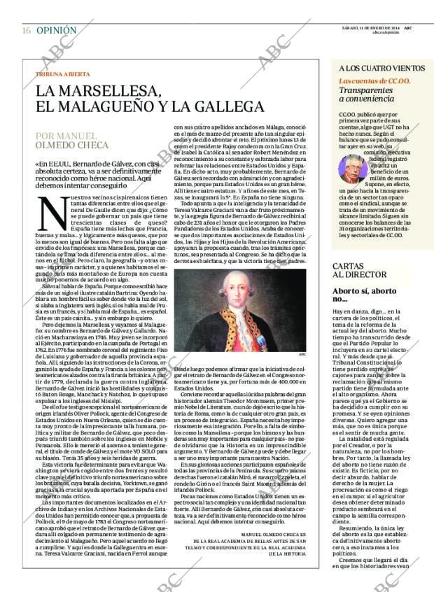 ABC MADRID 11-01-2014 página 16