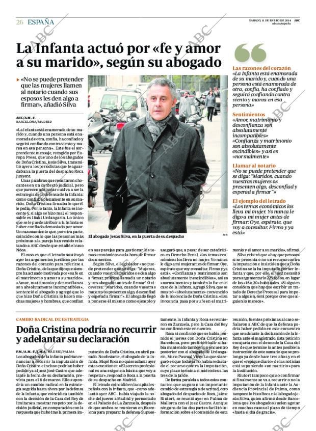 ABC MADRID 11-01-2014 página 26
