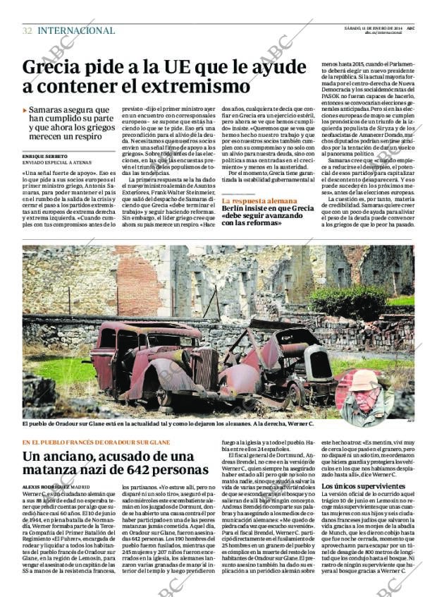 ABC MADRID 11-01-2014 página 32