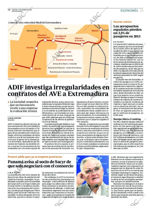 ABC MADRID 11-01-2014 página 35