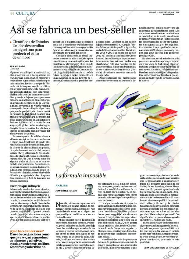 ABC MADRID 11-01-2014 página 44