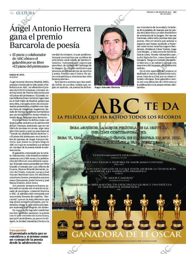 ABC MADRID 11-01-2014 página 46