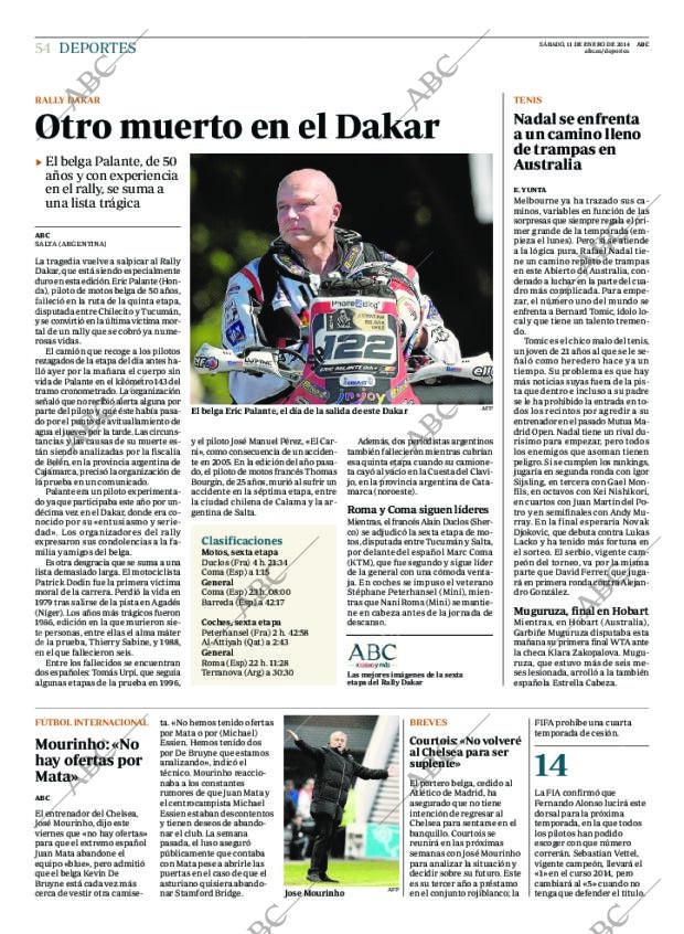 ABC MADRID 11-01-2014 página 54