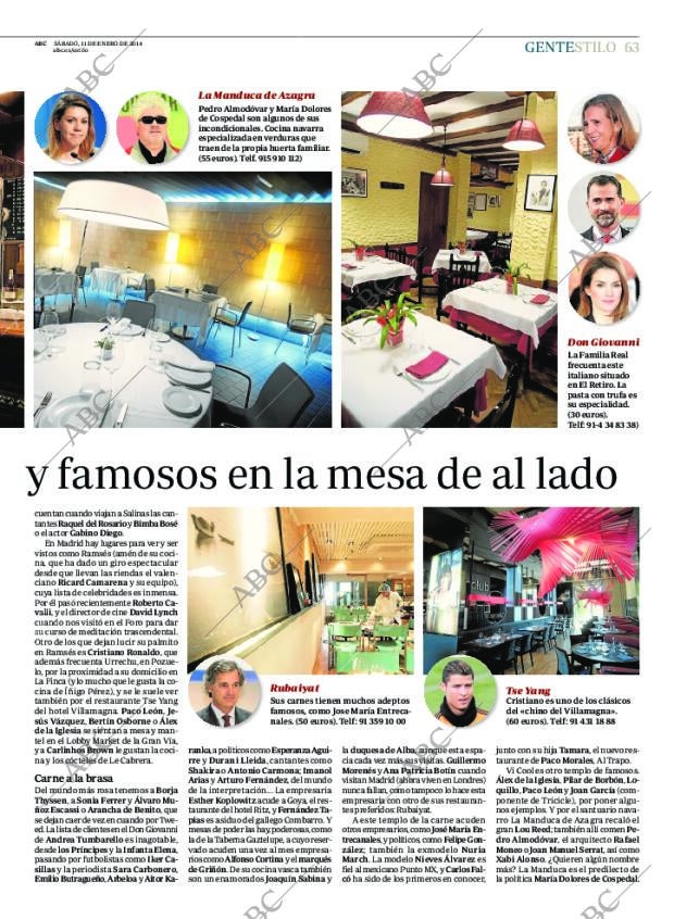 ABC MADRID 11-01-2014 página 63