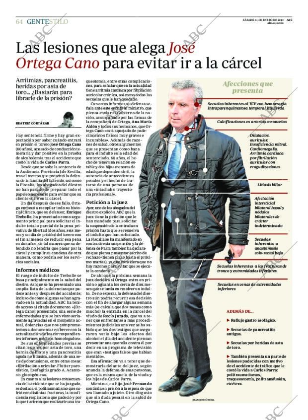 ABC MADRID 11-01-2014 página 64