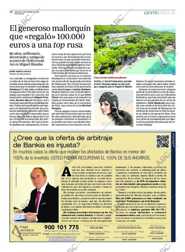 ABC MADRID 11-01-2014 página 67