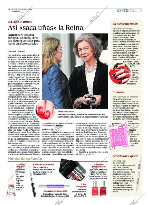 ABC MADRID 11-01-2014 página 75