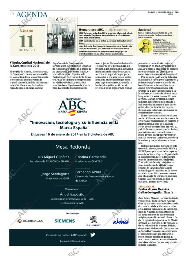 ABC MADRID 11-01-2014 página 76