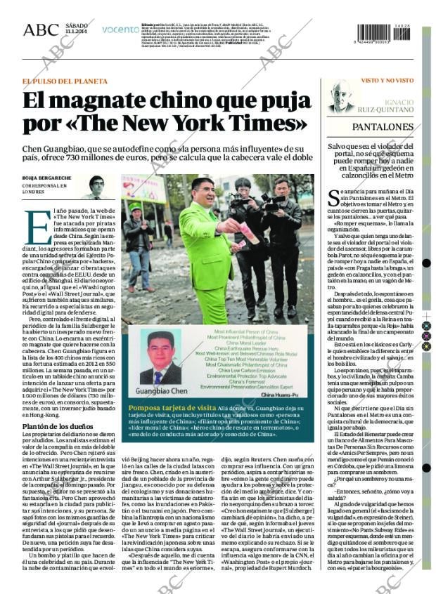 ABC MADRID 11-01-2014 página 96