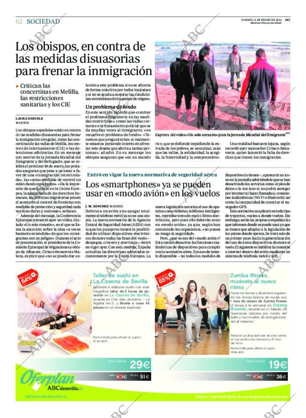 ABC SEVILLA 11-01-2014 página 62