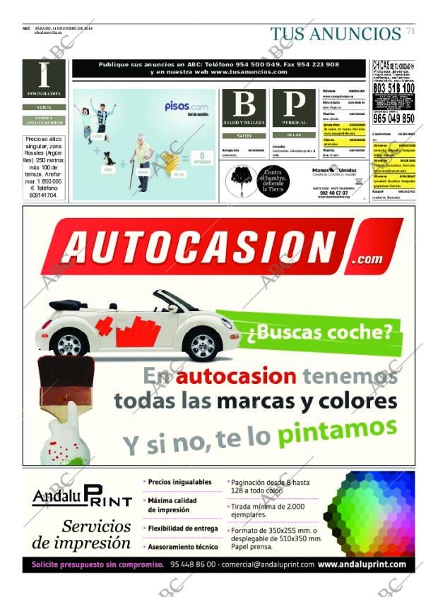 ABC SEVILLA 11-01-2014 página 71
