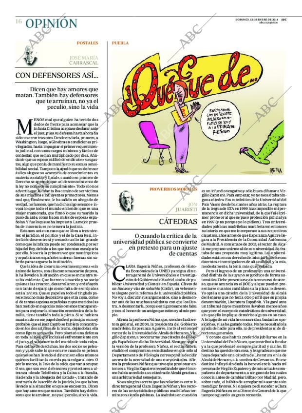 ABC MADRID 12-01-2014 página 16