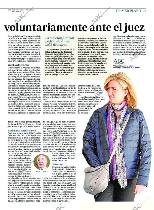 ABC MADRID 12-01-2014 página 21