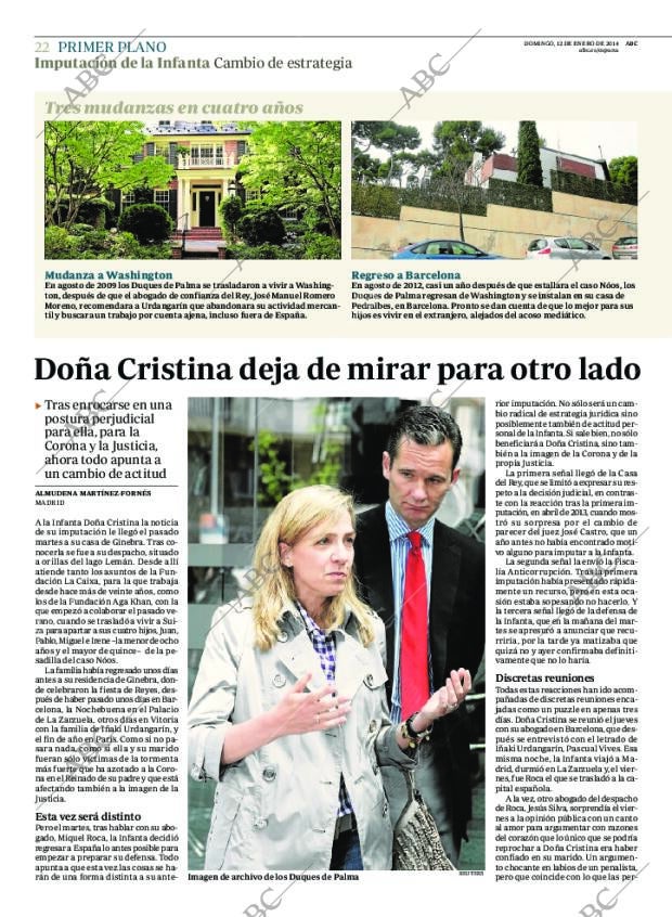 ABC MADRID 12-01-2014 página 22