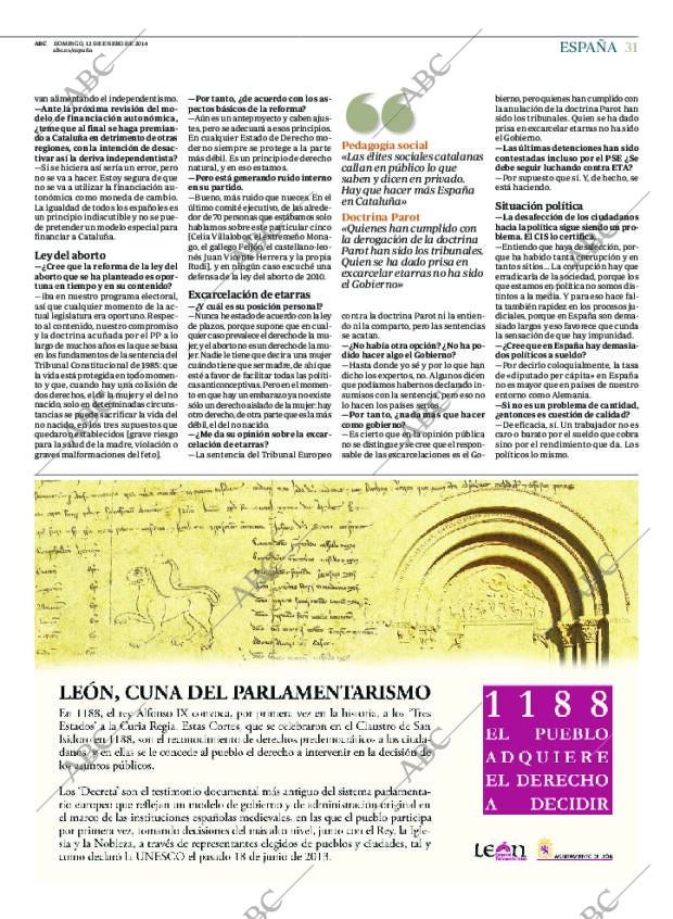 ABC MADRID 12-01-2014 página 31