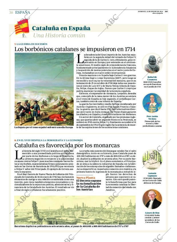 ABC MADRID 12-01-2014 página 38