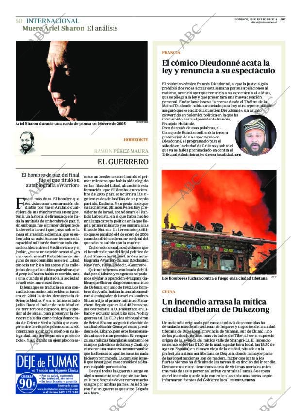 ABC MADRID 12-01-2014 página 50