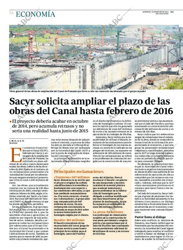 ABC MADRID 12-01-2014 página 54