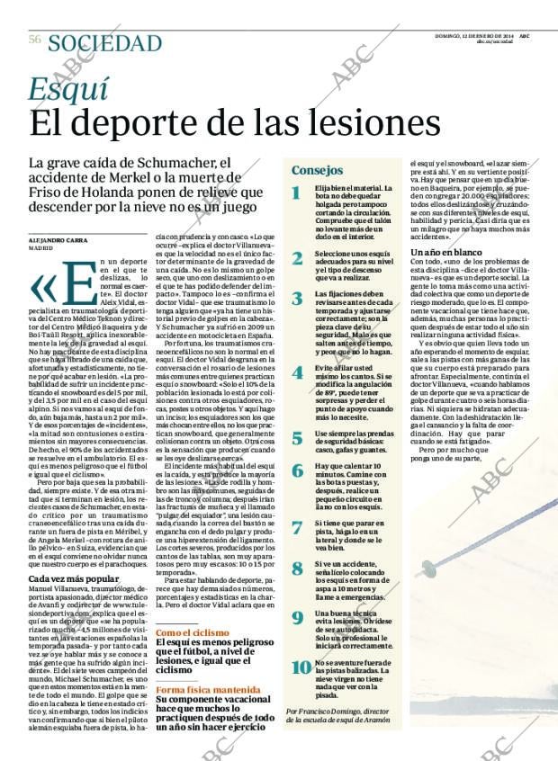ABC MADRID 12-01-2014 página 56
