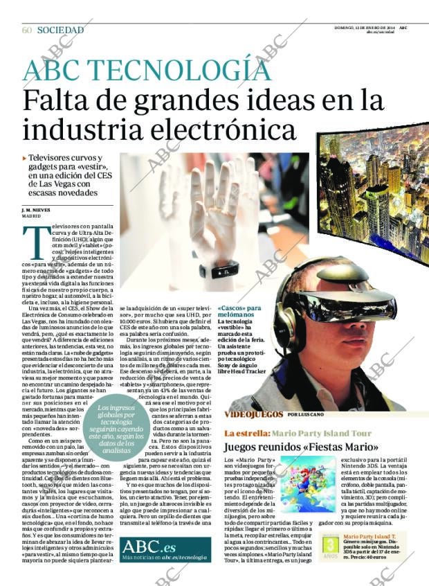 ABC MADRID 12-01-2014 página 60