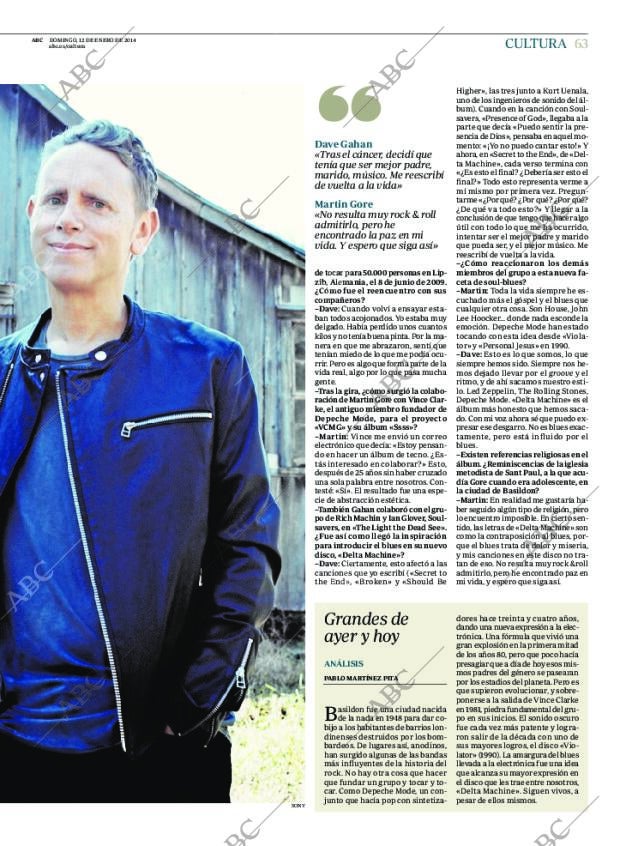 ABC MADRID 12-01-2014 página 63