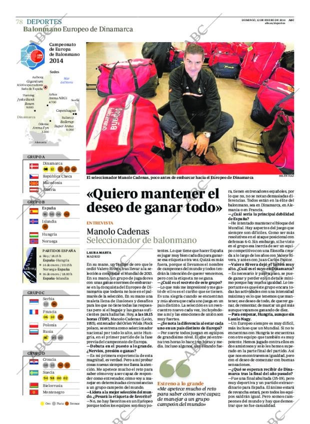 ABC MADRID 12-01-2014 página 78