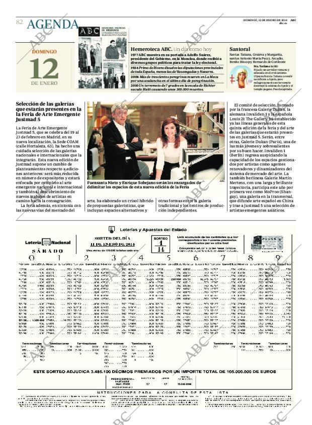 ABC MADRID 12-01-2014 página 82