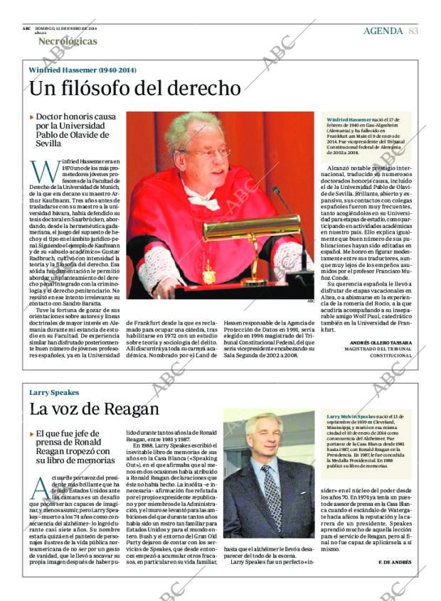 ABC MADRID 12-01-2014 página 83