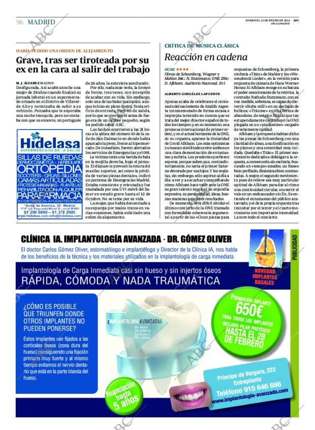 ABC MADRID 12-01-2014 página 96