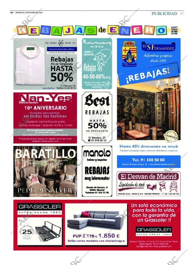ABC MADRID 12-01-2014 página 97