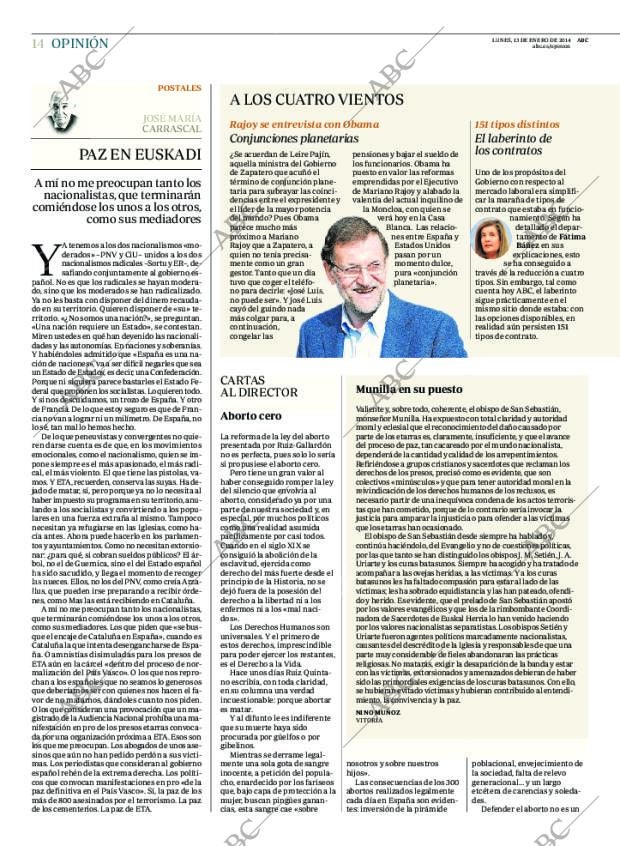 ABC MADRID 13-01-2014 página 14
