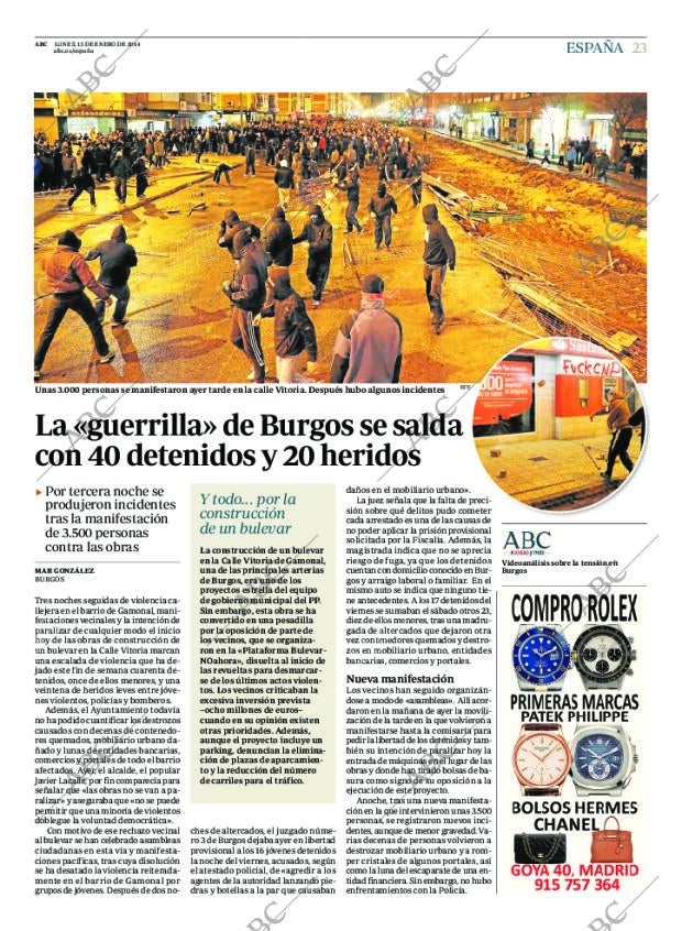 ABC MADRID 13-01-2014 página 23