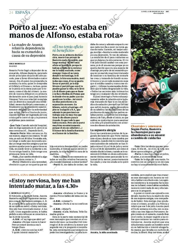 ABC MADRID 13-01-2014 página 24