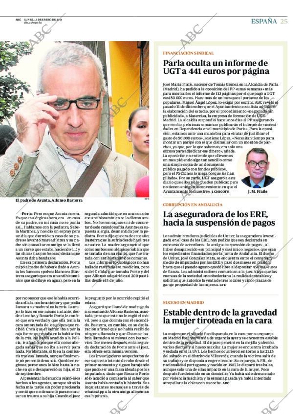 ABC MADRID 13-01-2014 página 25