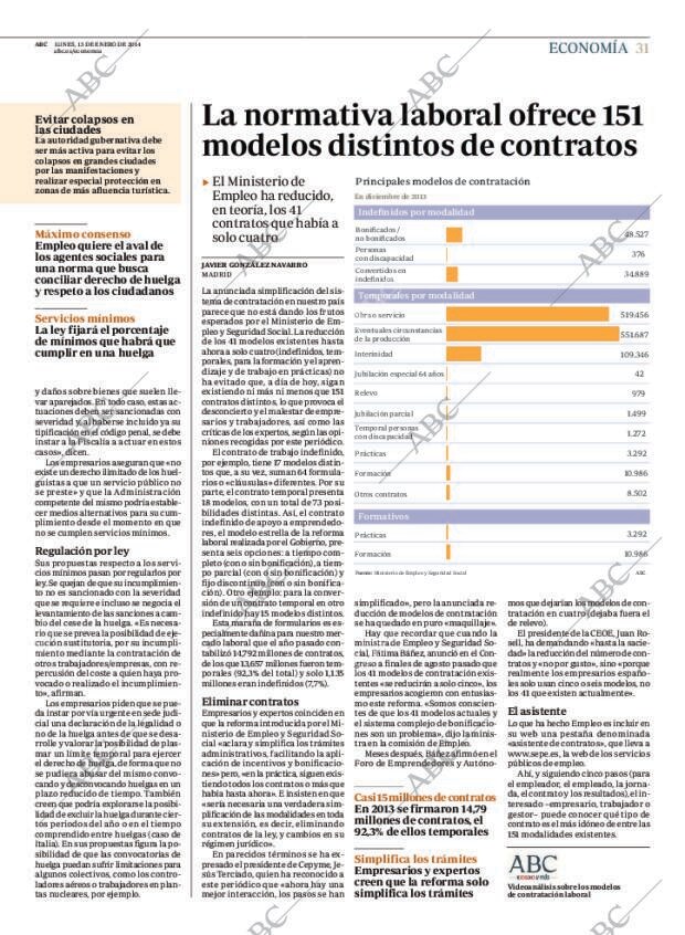 ABC MADRID 13-01-2014 página 31