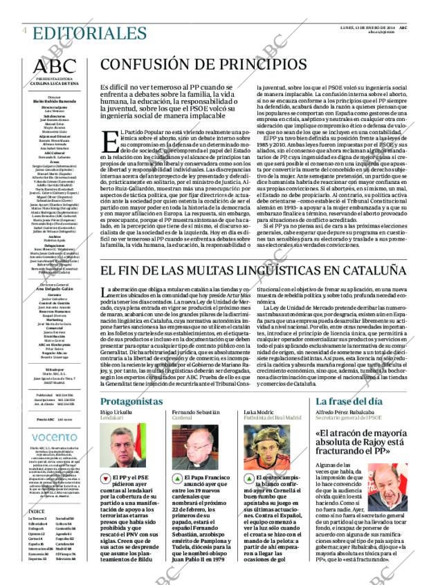 ABC MADRID 13-01-2014 página 4