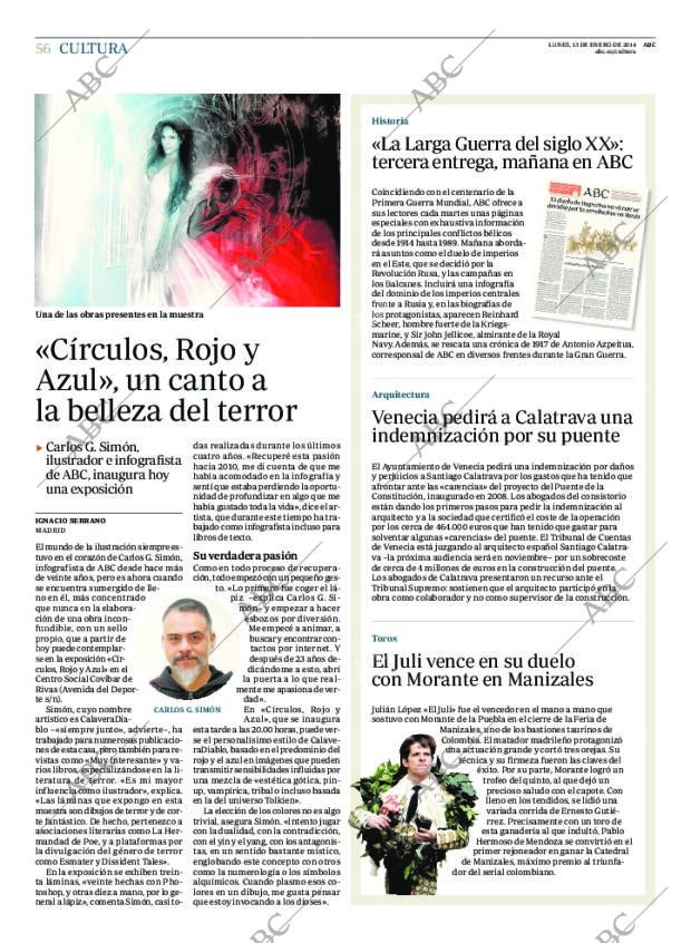 ABC MADRID 13-01-2014 página 56