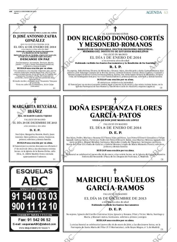 ABC MADRID 13-01-2014 página 63